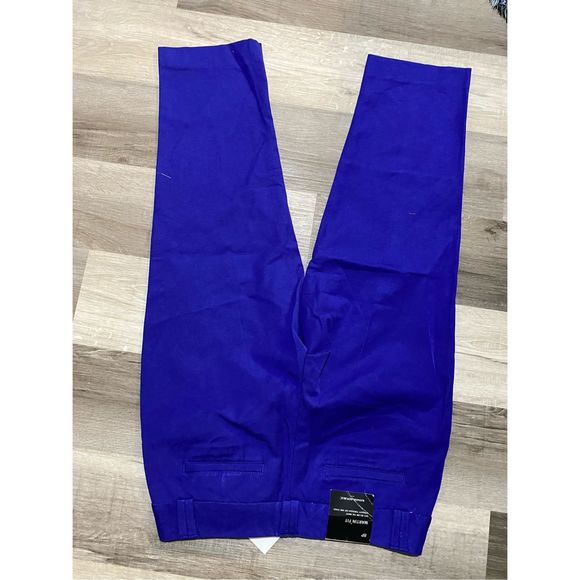 Banana Republic NWT Martin Fit Capri Pants Cobalt Blue, Size 8P, MSRP $60 - Picture 6 of 9